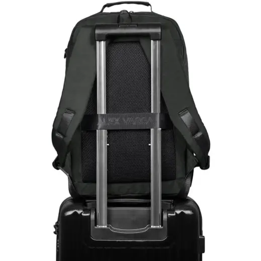 Alex Varga Axon Laptop Backpack Olive Luggage Strap